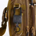 Telescopic Easy-to-pull Keychain Multifunctional Backpack Magnetic Lanyard