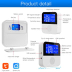 Tuya WIFI Temperature And Humidity Sensor With 2.9inch LCD Display,Spec: