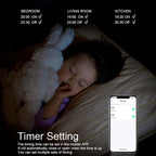 Tuya ZigBee Zero Firewire Touch Wall Remote Control Switch Light Control Voice Switch EU Plug, Style: