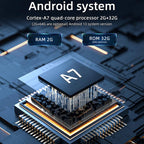 10.1 inch IPS Display + 2.5D Touch Screen Bluetooth FM Radio Car Navigation Machine