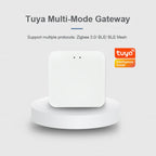 Tuya Intelligent Wireless Gateway Bluetooth Mesh+Zigbee Multimode Network Remote Control Full House Smart Device