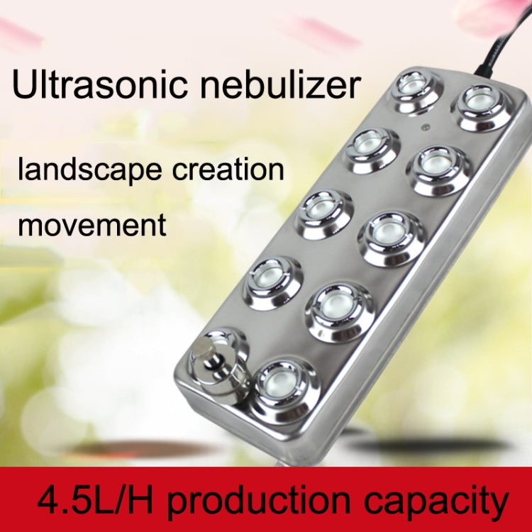 Ultrasonic Atomization Accessories 10 Heads Fog Maker Landscape Large Fog Volume Humidifier Atomization Plate