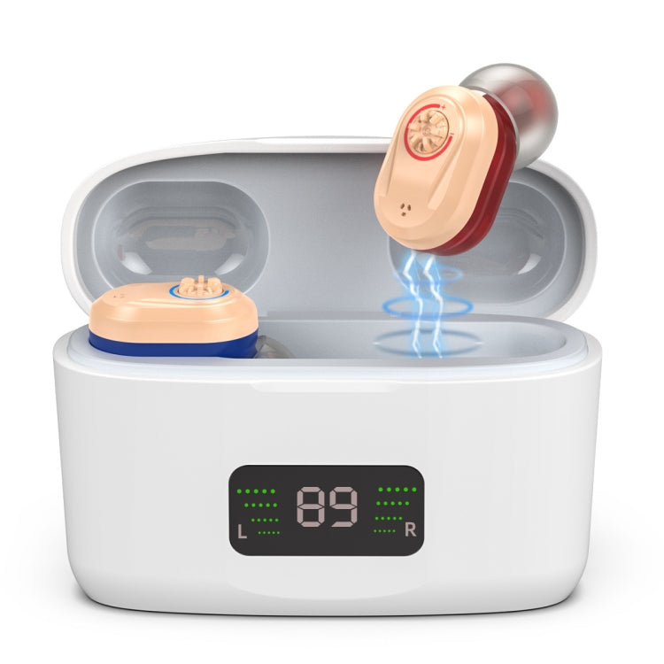 Z-127D In-ear Sound Amplifier Digital Display Hearing Aid Earphone