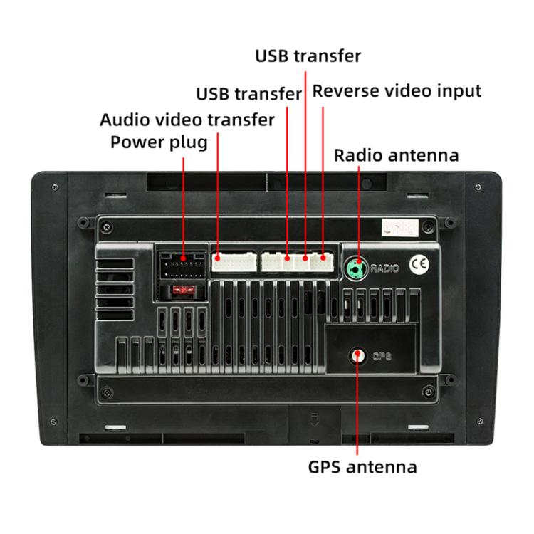 9 Inch Bluetooth FM Radio Car MP5 Android Navigation Machine