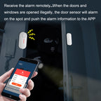 Tuya WiFi Sound And Light Door Magnetic Doors Windows Alarm Scene Linkage APP Reminder