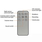 N911N Solar Alarm Infrared Sensor Sound And Light Blast Warning Light Animal Repeller