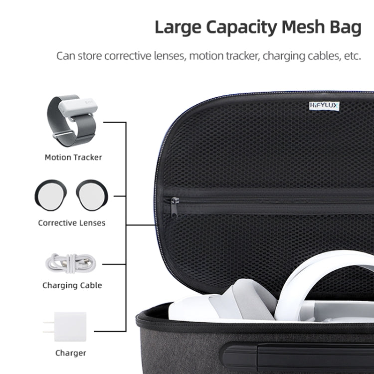 For PICO 4 Hifylux PC-BF16 VR Glasses All-in-one Headwear Protective Storage Bag