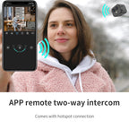 HD 4K Dual Lens Wifi Camera Mobile Phone Wireless Remote Two Way Intercourse Monitoring Camera