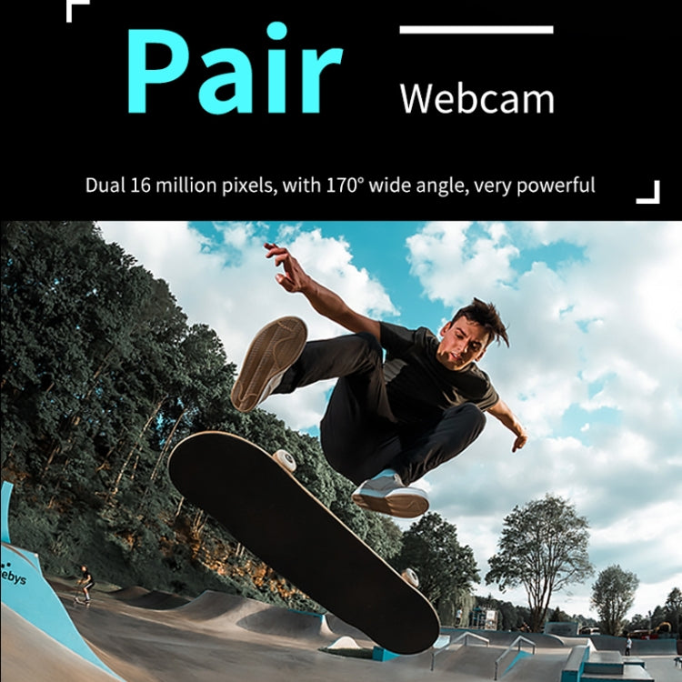 HD 4K Dual Lens Wifi Camera Mobile Phone Wireless Remote Two Way Intercourse Monitoring Camera