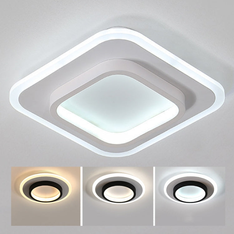 20W 3-color Dimming Aisle Light LED Entrance Corridor Cloakroom Ceiling Light