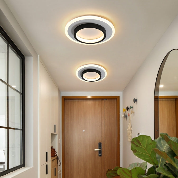 20W 3-color Dimming Aisle Light LED Entrance Corridor Cloakroom Ceiling Light