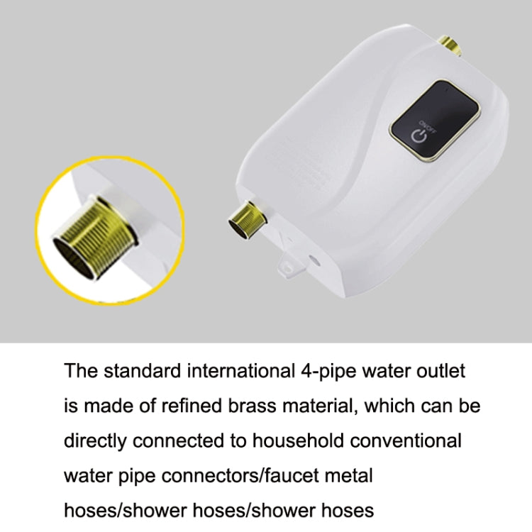 Instant Water Heater Mini Kitchen Quick Heater Household Hand Washing Water Heater