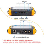 5800ACT-VH 5 Inch Large Screen Engineering Treasure Coaxial AHD / TVI / CVI 8MP Analog Video Surveillance Tester, US Plug