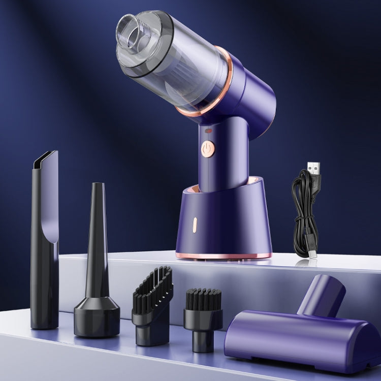 SUITU  ST-6638 Car Wireless Vacuum Cleaner Suction and Blower Integrated With Light ,Spec: