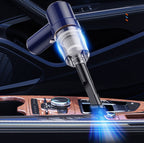 SUITU  ST-6638 Car Wireless Vacuum Cleaner Suction and Blower Integrated With Light ,Spec:
