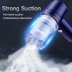 SUITU  ST-6638 Car Wireless Vacuum Cleaner Suction and Blower Integrated With Light ,Spec: