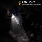 SUITU  ST-6638 Car Wireless Vacuum Cleaner Suction and Blower Integrated With Light ,Spec: