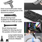 SUITU ST-6671 Wireless Car Vacuum Cleaner Small Handheld Blowing and Suction Dual Use, Style: