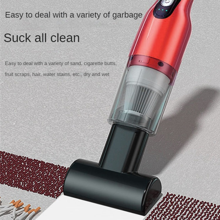 4 In 1 12000pa Wireless  Mini Handheld Car Vacuum Cleaner Mite Remover