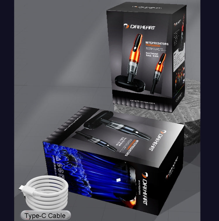 4 In 1 12000pa Wireless  Mini Handheld Car Vacuum Cleaner Mite Remover