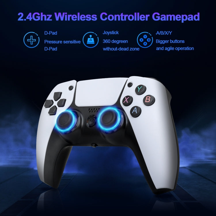 U10 Video Game Console 64G 10000+ Games Retro Handheld 4K TV Game Stick Wireless Controller