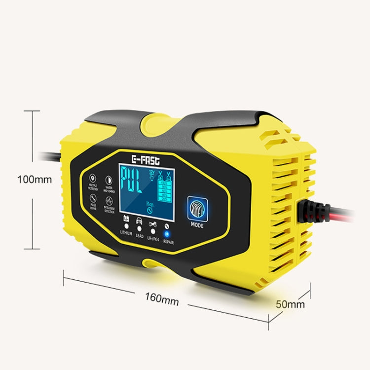 E-FAST Car Battery Charging LED Current Voltage Power Display Charger