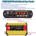 SOLIKE TECH 300W Inverter with Bluetooth MP3/FM Multimedia Player