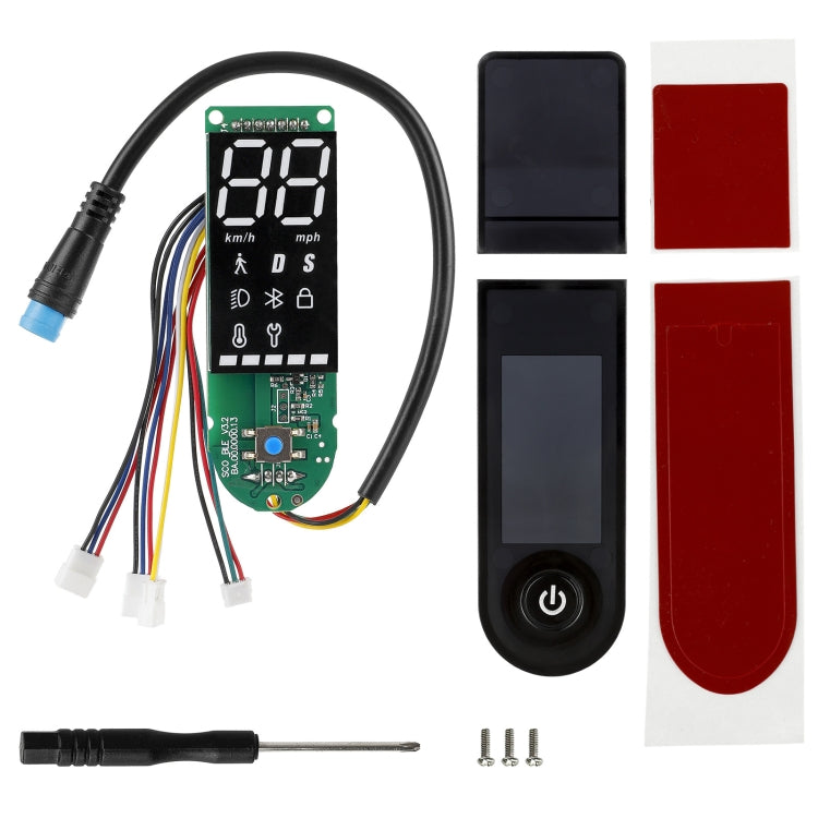 For Xiaomi Electric Scooter Pro/Pro 2/1S Four-Wire Double Brake Bluetooth Board Set