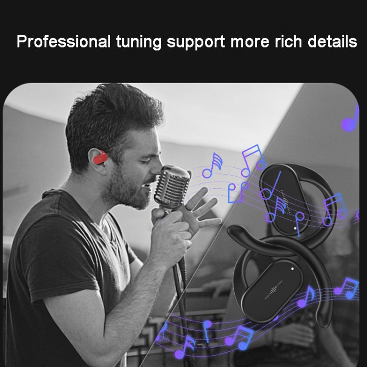 HD313 Earhook OWS Noise Reduction Bluetooth Earphone Subwoofer Sport Wireless Headset