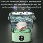 Mini Portable Folding Household Washing Machine Underwear Washer