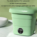 Mini Portable Folding Household Washing Machine Underwear Washer