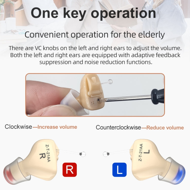 AN127 Invisible In-Ear Hearing Aid Sound Amplifier For The Elderly And Hearing Impaired