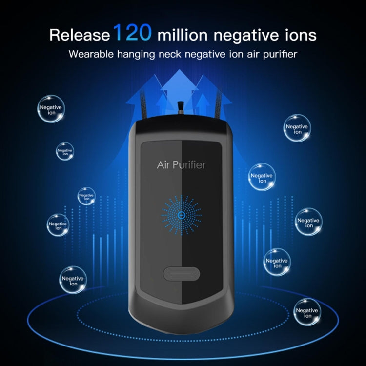 120 Million Negative Ion Air Purifier Mini Hanging Neck Purifier