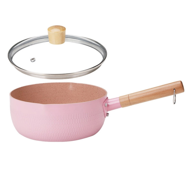 20cm With Cover Boil Instant Noodles Non-Stick Pan Baby Food Supplement Pan Maifan Stone Small Milk Pot