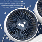 12v/24v Car Fan USB Interface Powerful Double Head Electric Fan