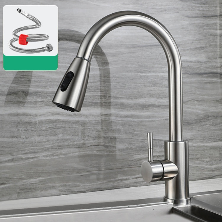 Kitchen Pull-out Universal Telescopic Hot & Cold Water Faucet