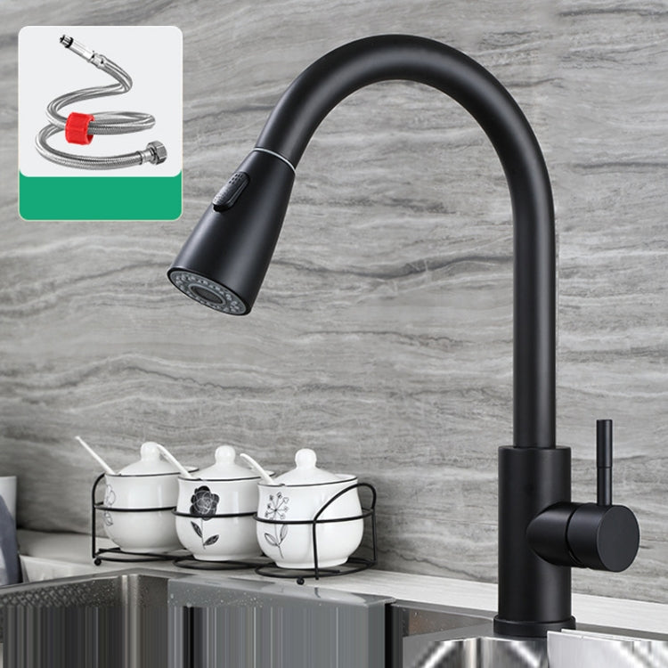 Kitchen Pull-out Universal Telescopic Hot & Cold Water Faucet