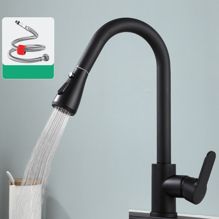 Kitchen Pull-out Universal Telescopic Hot & Cold Water Faucet
