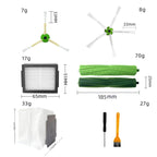 For iRobot I7/J7/E5/E6/I3 Robot Vacuum Replacement Accessories