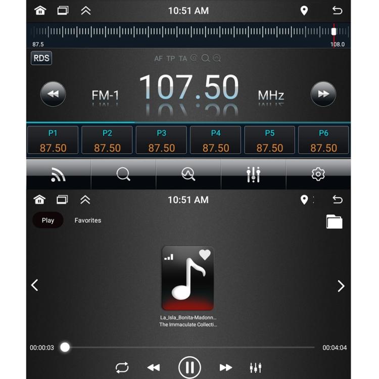 For Fiat Linea Punto EVO line 2012-2015 Car Android Navigation Bluetooth FM Radio