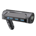 SHUNWEI SD-1920 120W PD18W+5A 3-Port USB Car Multifunctional Rotatable Fast Charger