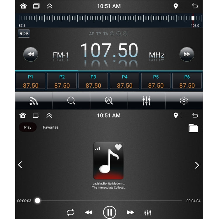 For BYD F3 7 inch Car Android Navigation Bluetooth FM Radio