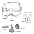Wireless Ultrasonic Fish Finder Sonar Underwater Visual HD Angler Detector