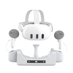 For Meta Quest 3 VR Helmet Charging Base Wall-mounted Fast Charging Rack With LED Indicator