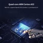 HY300 Smart Projector Android 11.0 System 120 Lumen Portable Projector