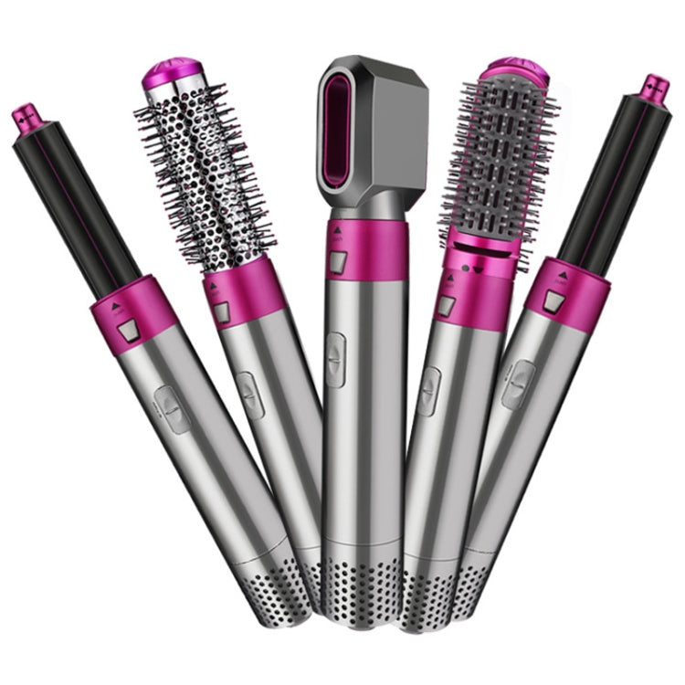 5 In 1 Hot Air Comb Automatic Curling Iron Square Model Hair Styling Comb Curling And Straightening