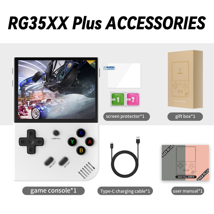 ANBERNIC RG35XX PLUS  Handheld Game Console 3.5-Inch IPS Screen Support HDMI TV