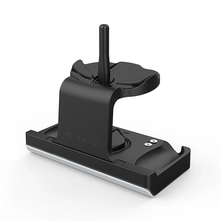 For Meta Quest 3 Headset Charging Base with Dazzle Lights VR Grip Charging Stand