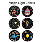 Rotatable Cartoon Atmosphere Projection Lamp Music Night Light