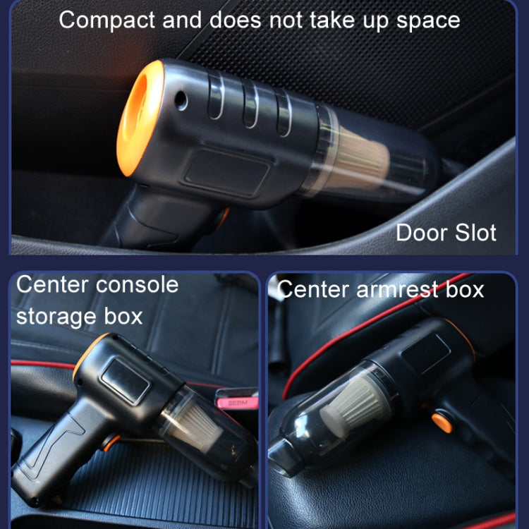 Car Vacuum Cleaner Large Suction Power Wireless Pump Inflatable Blower Handheld Small Vacuum Cleaner